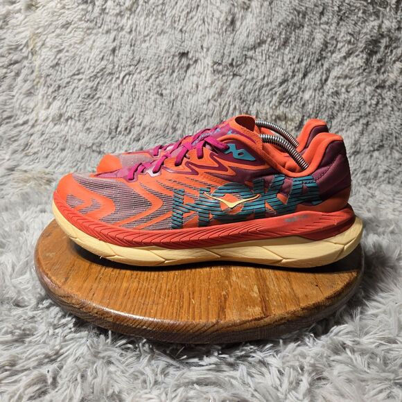 New Hoka One Tecton X 2 Mens Size 12D Running Shoes Cherries Jubilee Flame - Picture 2 of 11